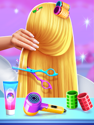 Braided Hair Salon MakeUp Game screenshot