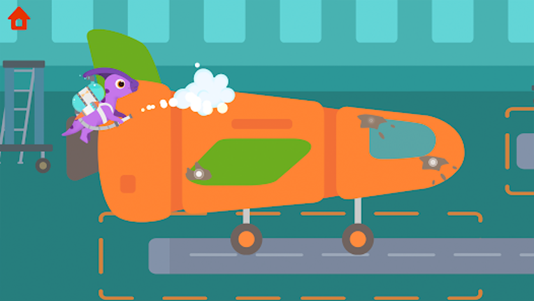 Dinosaur Airport Game for kids screenshot