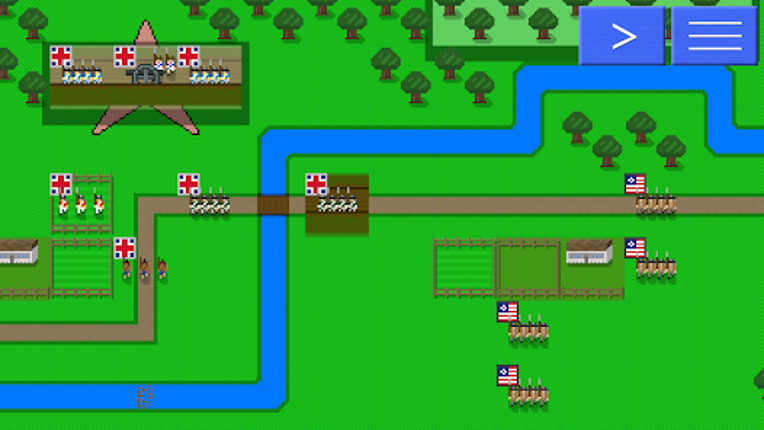 Pixel Soldiers: Saratoga 1777 screenshot