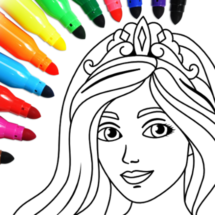 Princess Coloring Game Image