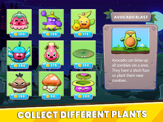 Plants Defense - Zombie War Image