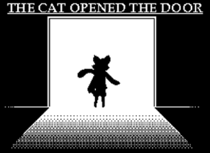 The Cat Opened The Door Image