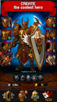 Godlands RPG - Fight for Thron screenshot