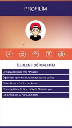 Gamified Museum App (Aura) Image