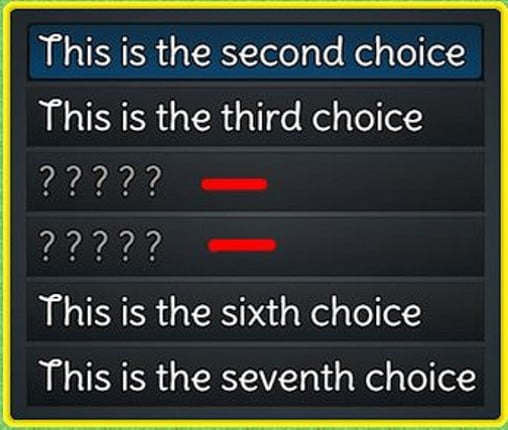 Hakuen Studio Choice Manager for RPG Maker MV MZ screenshot