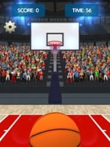 Online Basketball Challenge 3D Image