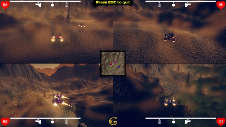 Personal Hover Attack Tanks screenshot