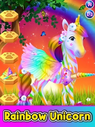 Pet Games: Rainbow Unicorn screenshot