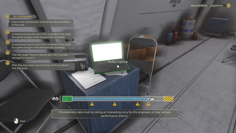 Rally Mechanic Simulator screenshot