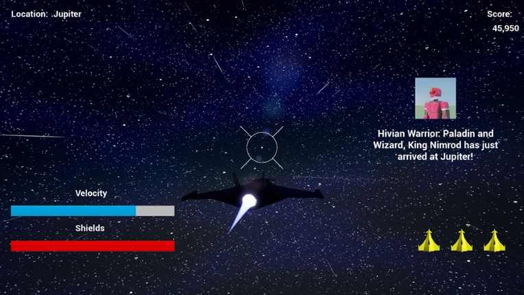 THE STARFIGHTER screenshot