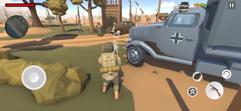 World War II Polygon Army screenshot