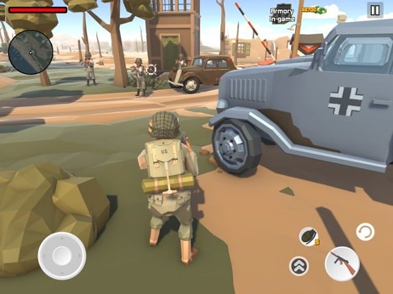 World War II Polygon Army screenshot