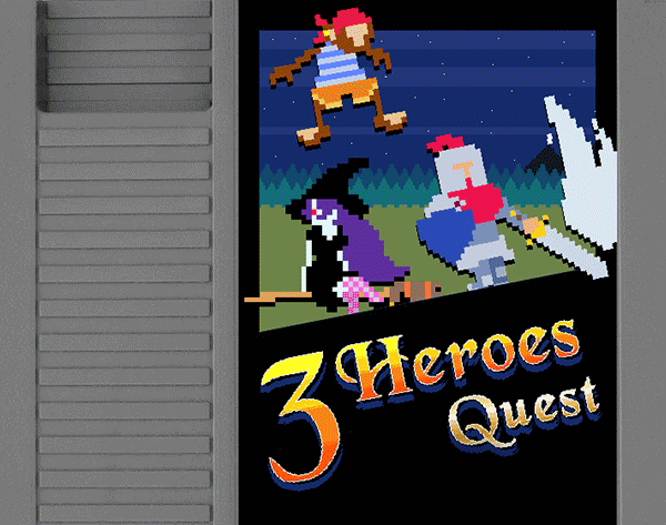 Games like 3 Heroes Quest