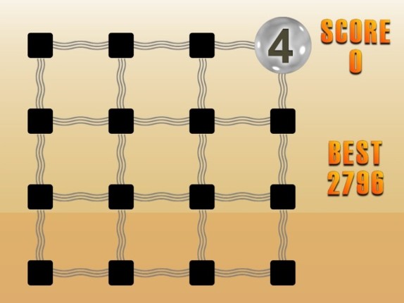 4x4 2048 Golden Balls Free Edition Image