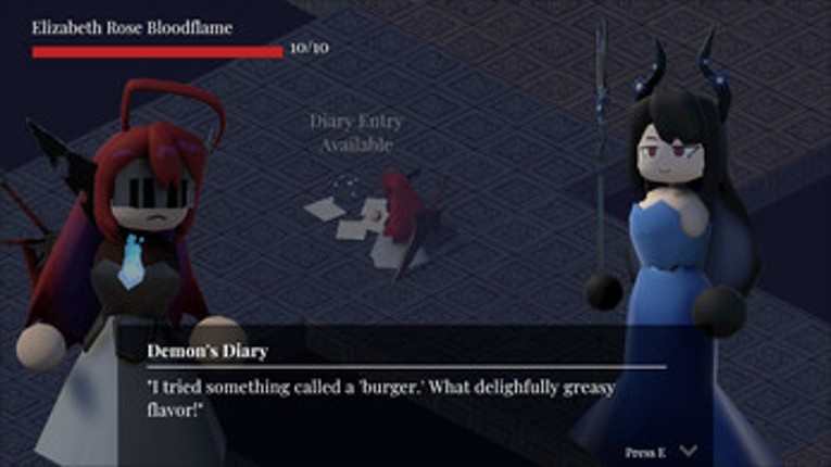 Bloodflame Origins: The Maven in Blue [Hololive Fangame] Image