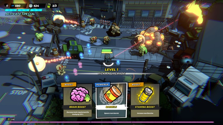 Bullets and Brains screenshot