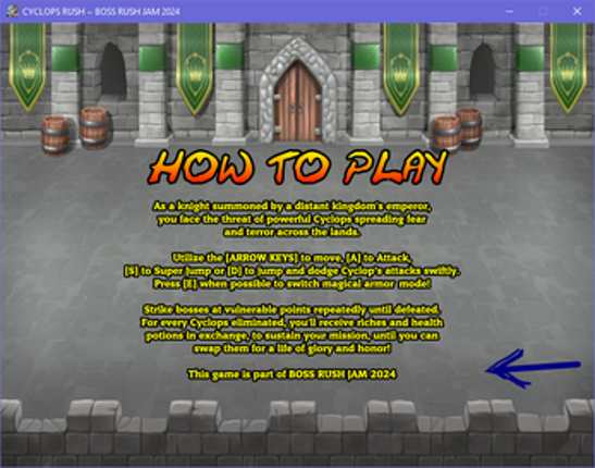 CYCLOPS RUSH screenshot