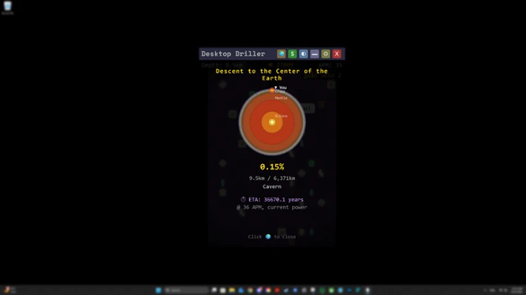 Desktop Driller screenshot