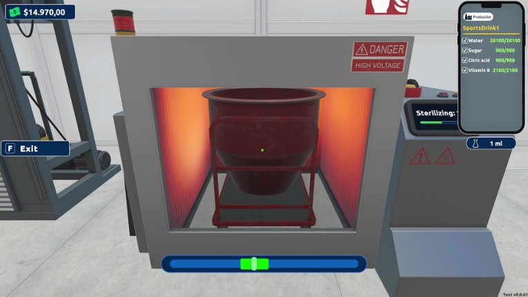 Drink Factory Simulator - Prologue Image