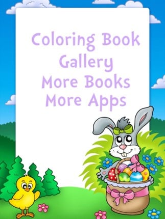 Easter Egg Kids Coloring Book! screenshot