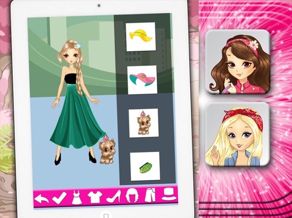 Fashion dress for girls - Games of dressing up fashion girls screenshot