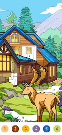 House Color - Paint by number screenshot