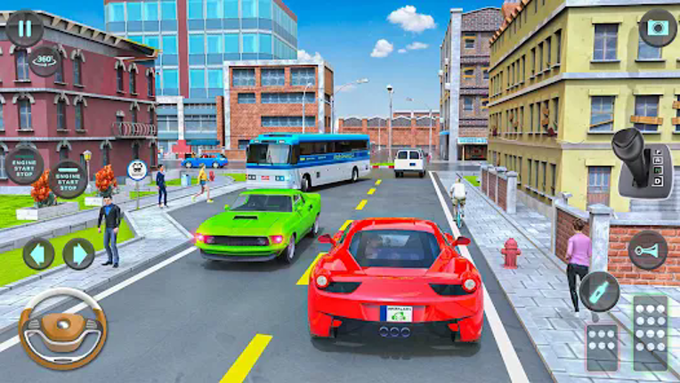 Modern Car Driving School Game screenshot