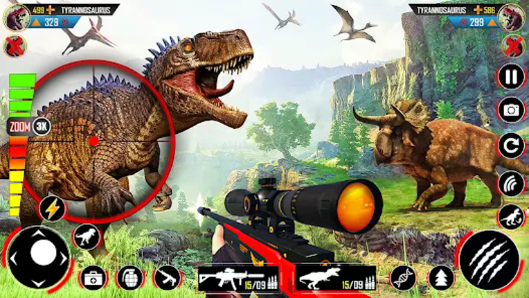 Wild Dinosaur Hunting Zoo Game screenshot