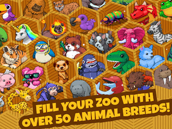 Idle Tap Zoo: Tap, Build & Upg Image