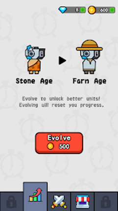 Evolving Warriors screenshot