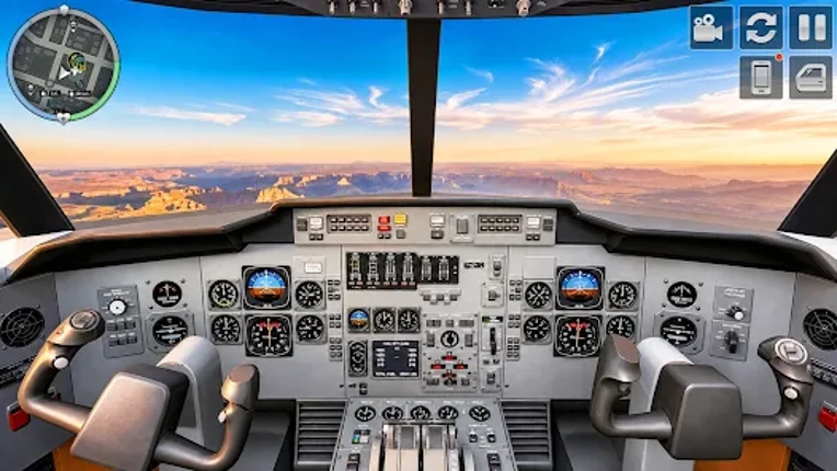 Airplane Flying Jet Simulator screenshot