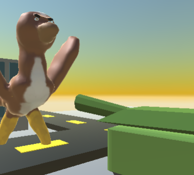 Games like Bird attack in the city