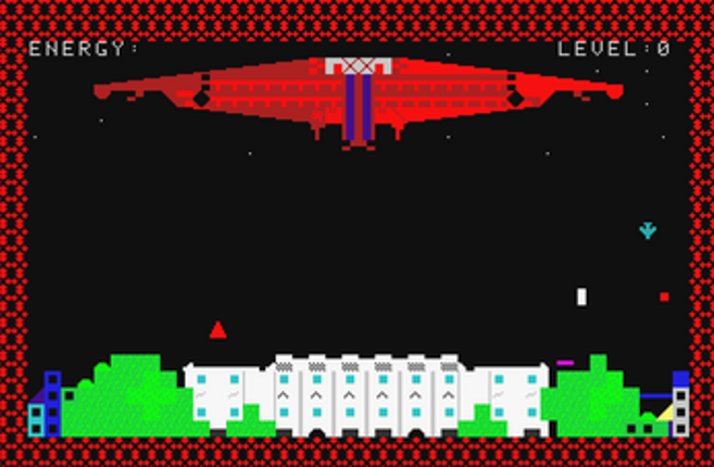 DOOMSDAY DEFENDER - Mattel Aquarius 16k screenshot