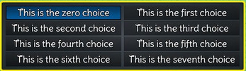 Hakuen Studio Choice Manager for RPG Maker MV MZ screenshot