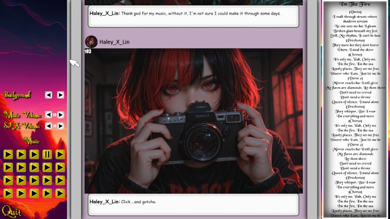 Haley: Online screenshot