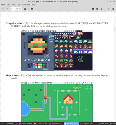 Intro to Tic-80 Game Programming with Lua or Python Image