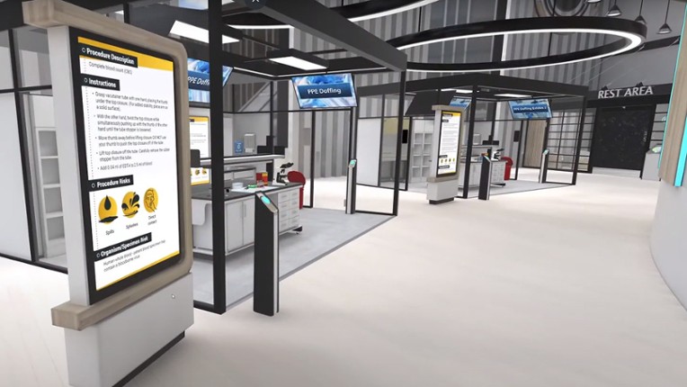 LabTrainingVR: Personal Protective Equipment Edition screenshot