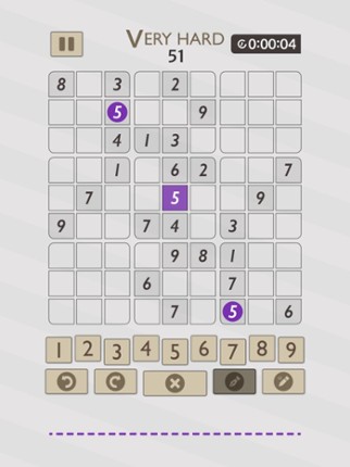Number Place Purple Image