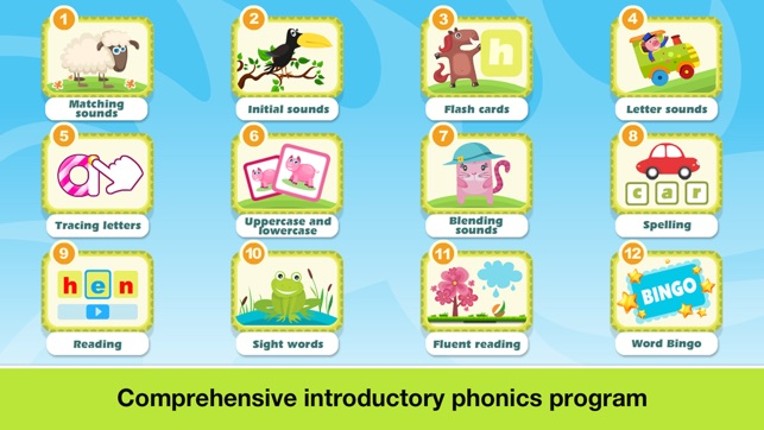 Phonics Farm Letter sounds school & Sight Words screenshot