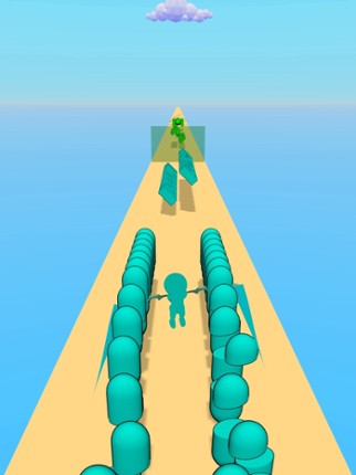 Samurai Slice: Color Shapes 3D screenshot