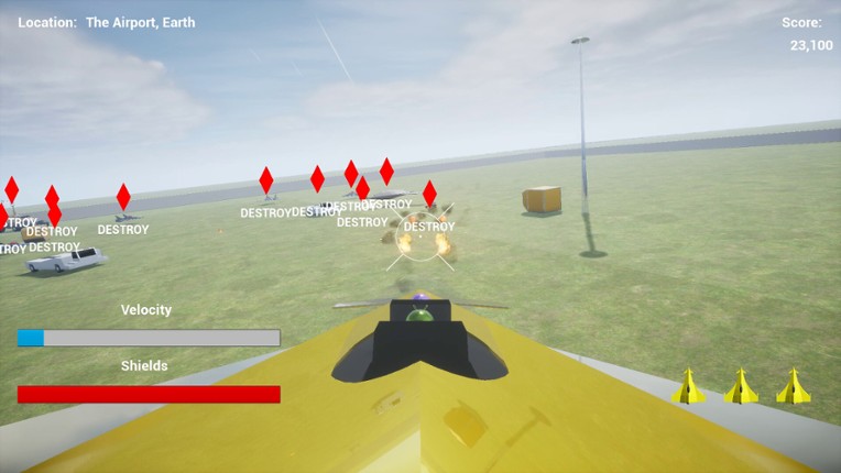 THE STARFIGHTER screenshot