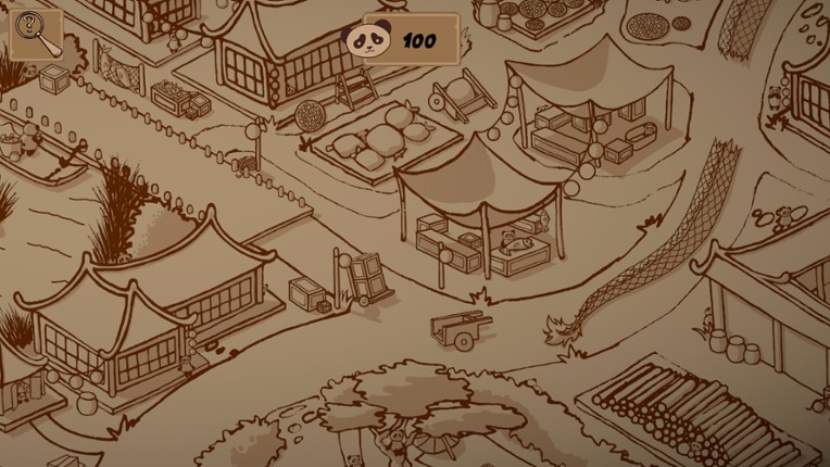 100 Hidden Pandas: Village screenshot