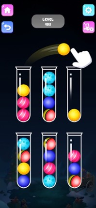 Ball Color Sort Puzzle Games screenshot