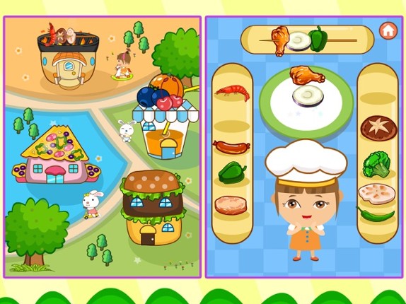 Barbecue Food Cooking Games screenshot