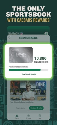 Caesars Sportsbook screenshot