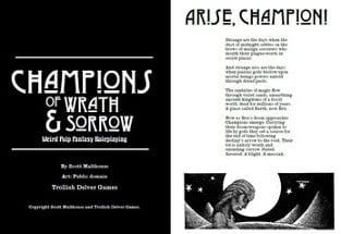 Champions of Wrath & Sorrow Image