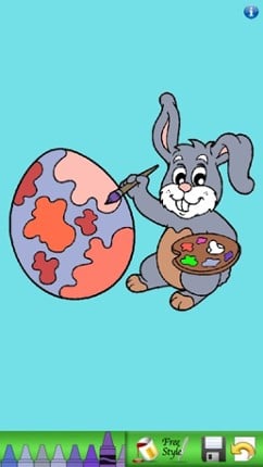 Easter Egg Kids Coloring Book! screenshot
