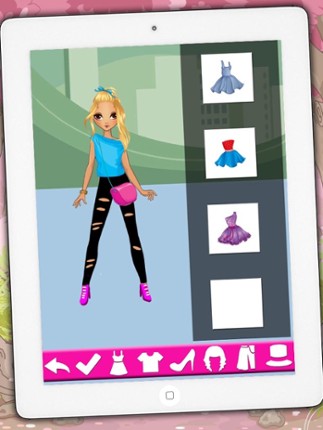 Fashion dress for girls - Games of dressing up fashion girls screenshot