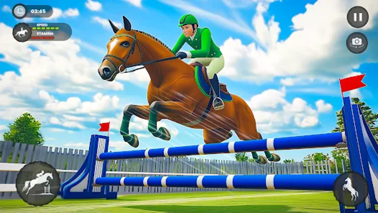 Horse Racing Rider Horse Games screenshot