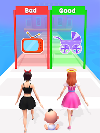 Good or Bad Mom Run: Mom Games Image